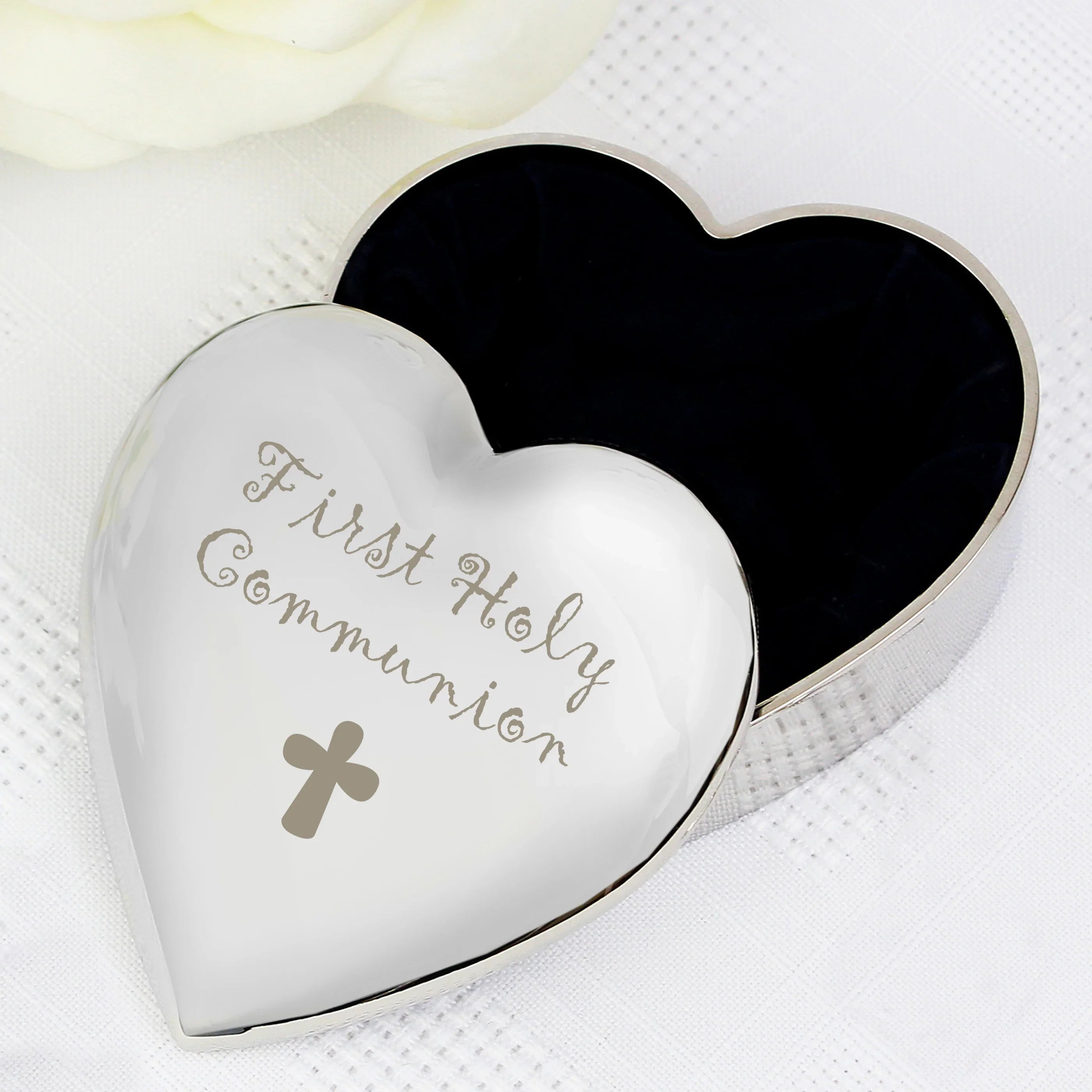 Trinket, Jewellery & Keepsake Boxes 1st Holy Communion Heart Trinket Box