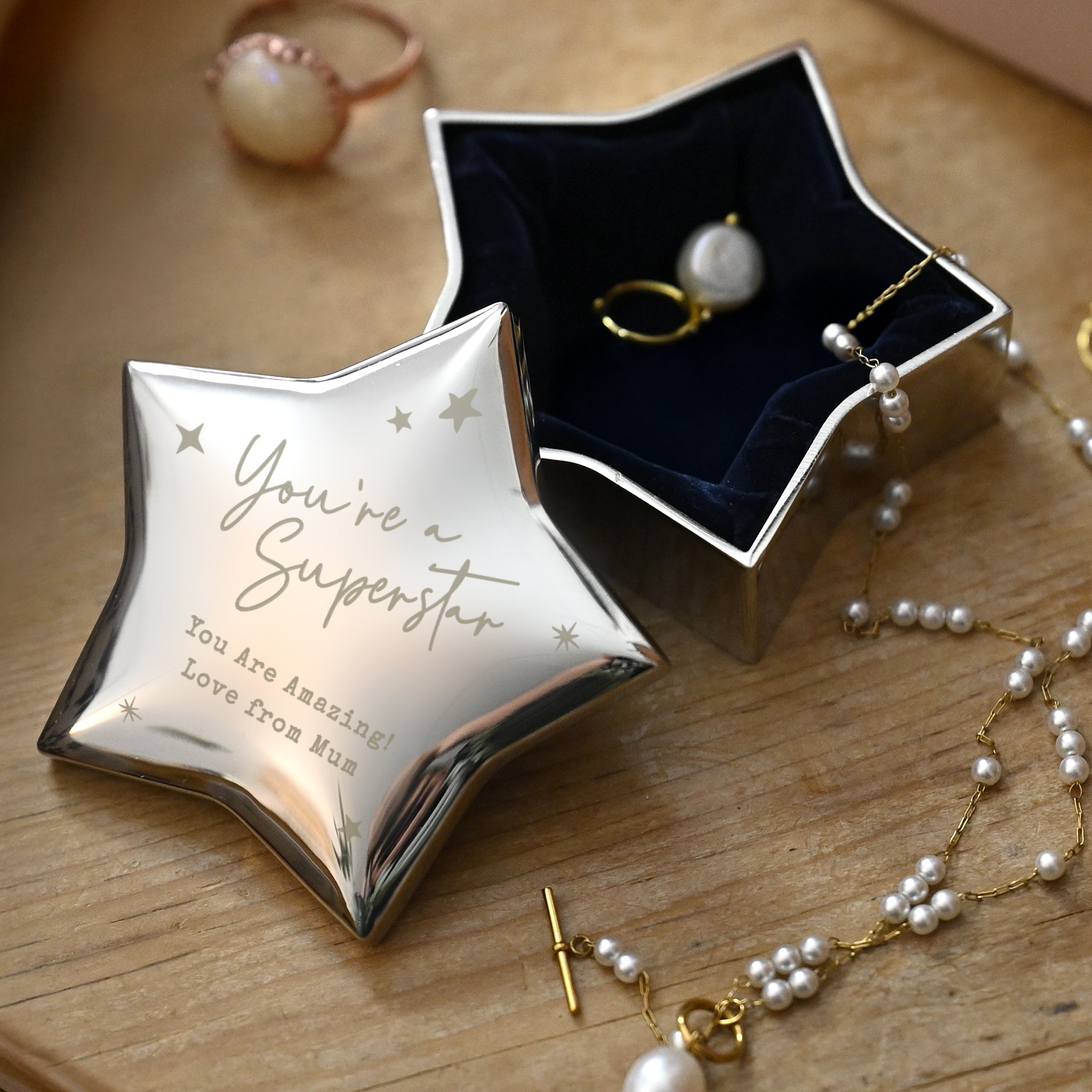 Personalised Youre a Star Trinket Box