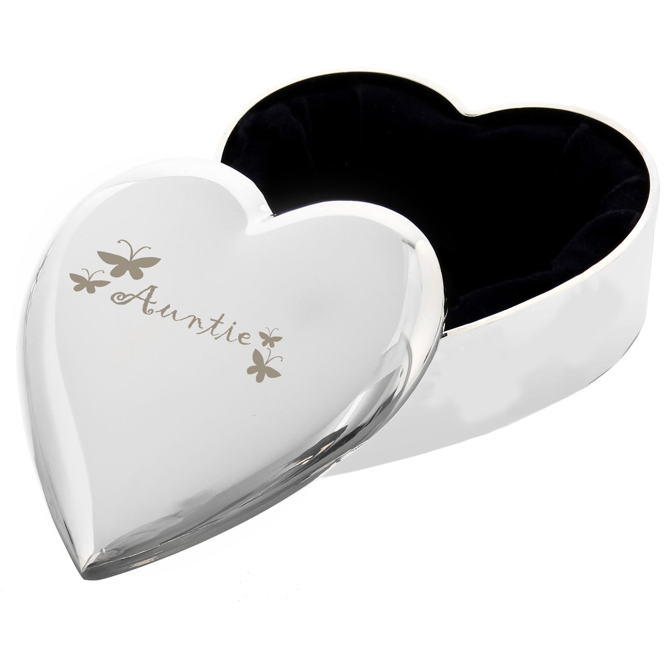 Trinket, Jewellery & Keepsake Boxes Auntie Heart Trinket Box