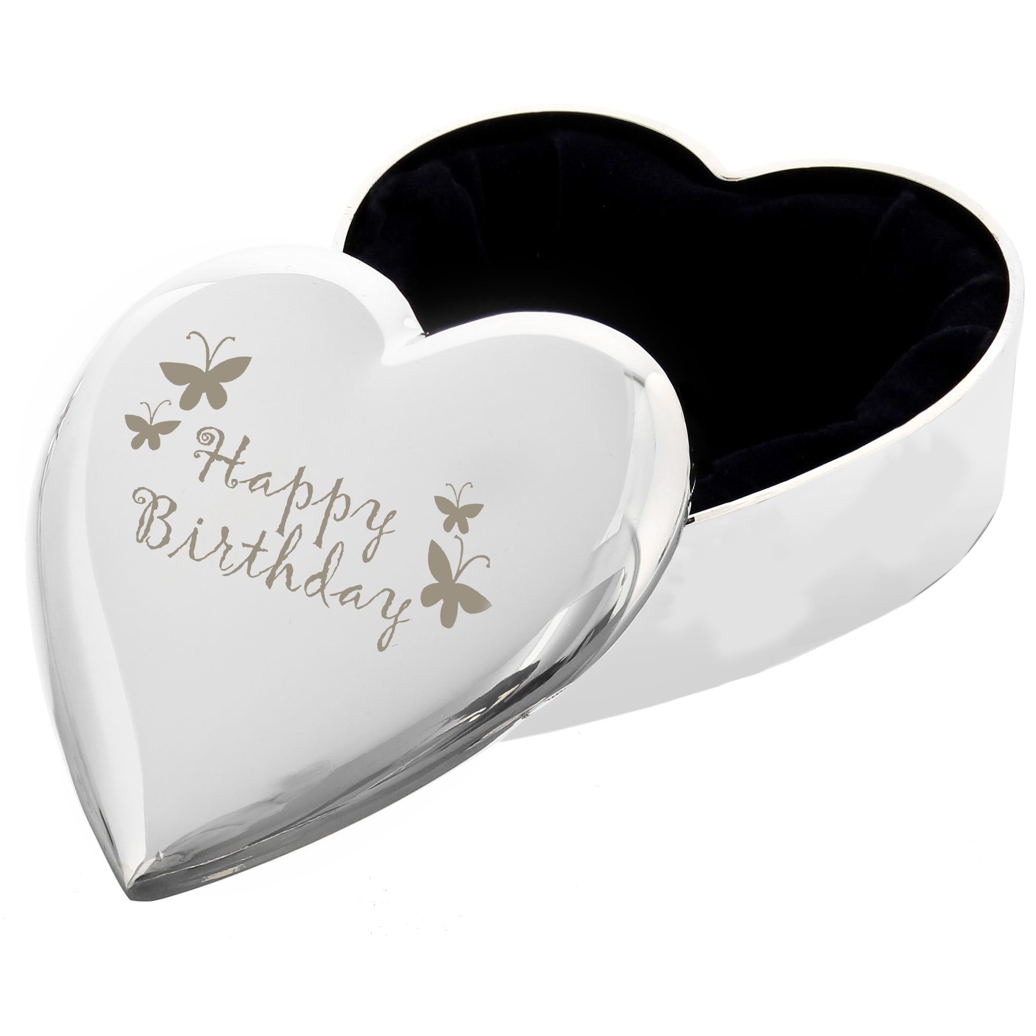 Trinket, Jewellery & Keepsake Boxes Happy Birthday Butterfly Heart Trinket Box