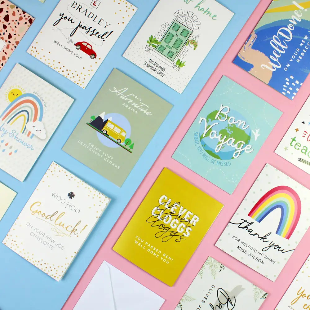 Greetings Cards Personalised Baby Shower and New Baby Card