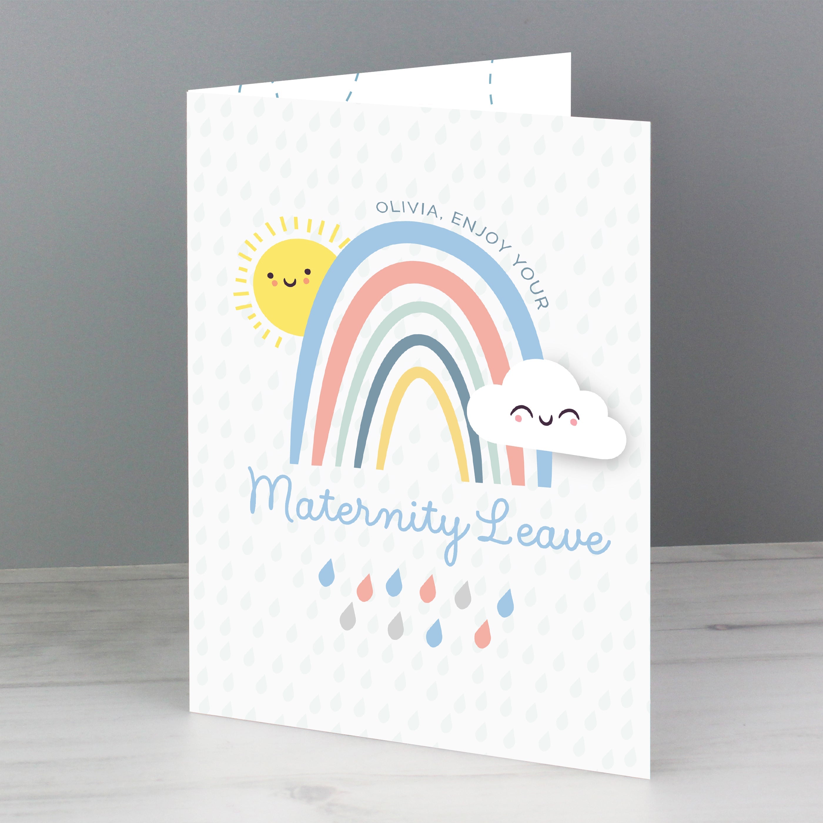 Greetings Cards Personalised Baby Shower and New Baby Card