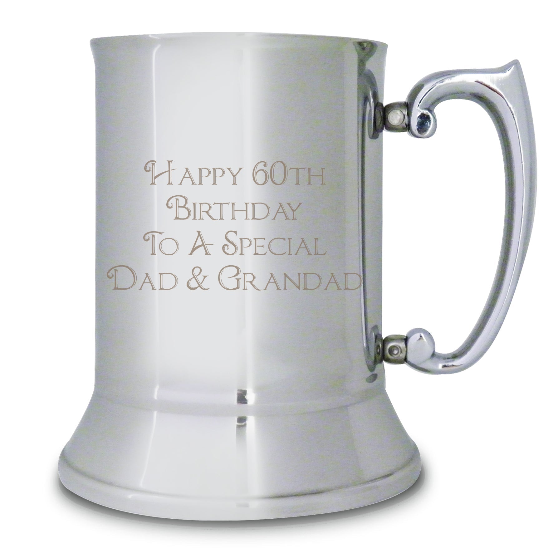 Glasses & Barware Personalised Bold Message Stainless Steel Tankard
