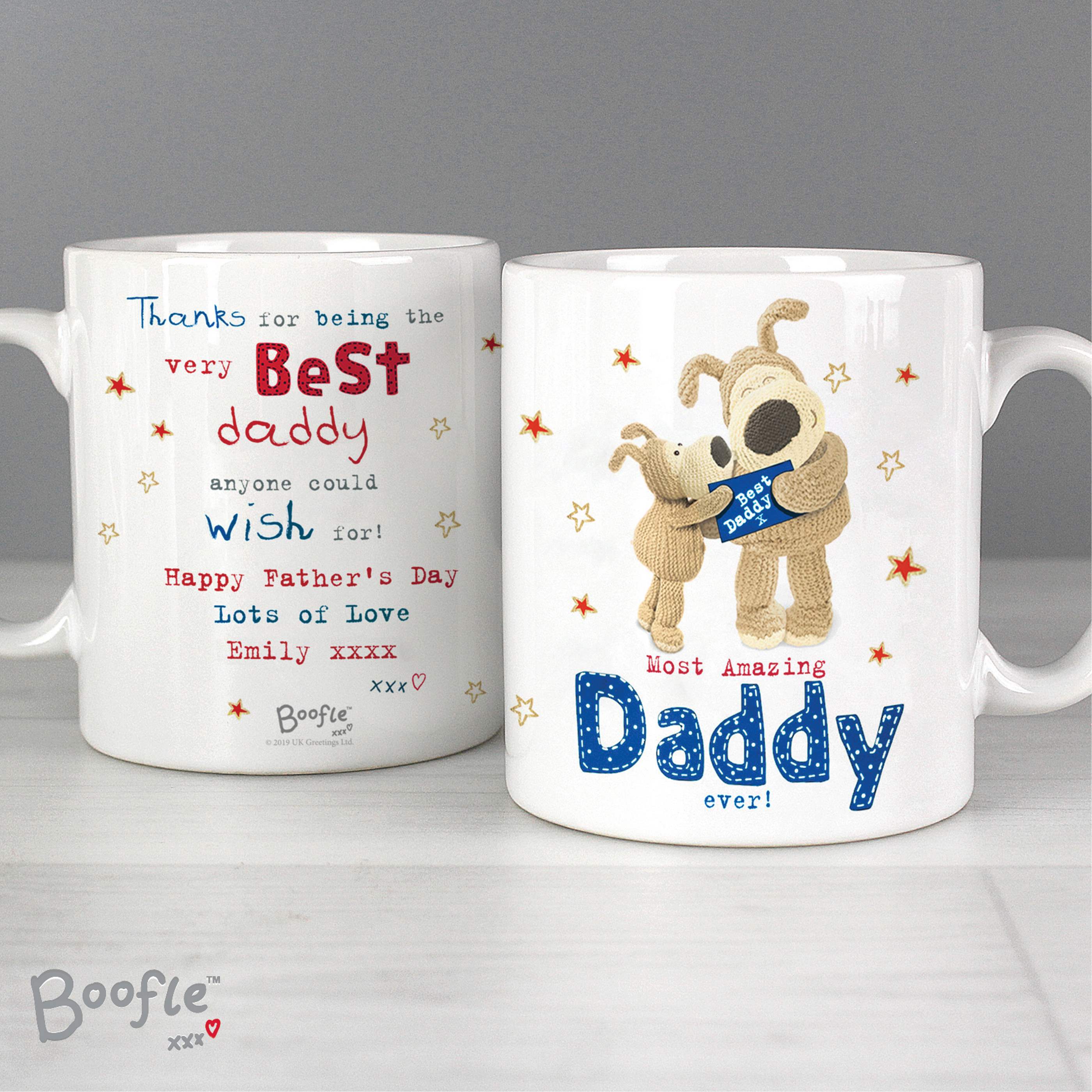 Licensed Products Personalised Boofle Most Amazing Daddy Mug