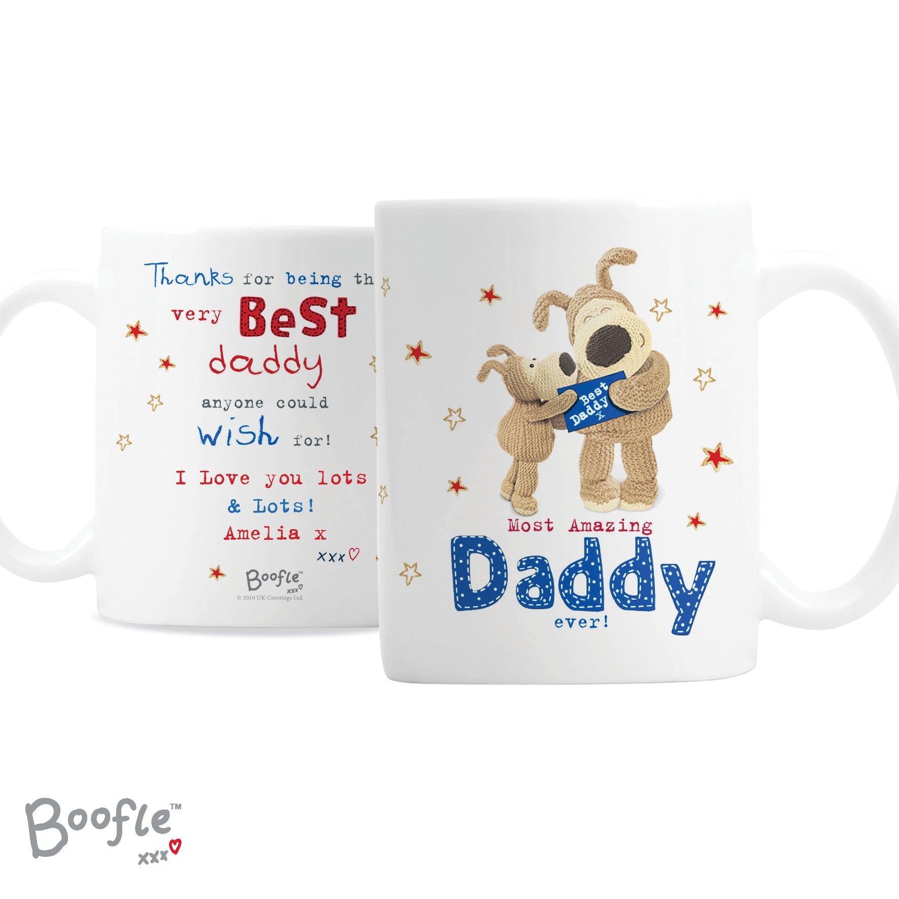 Licensed Products Personalised Boofle Most Amazing Daddy Mug