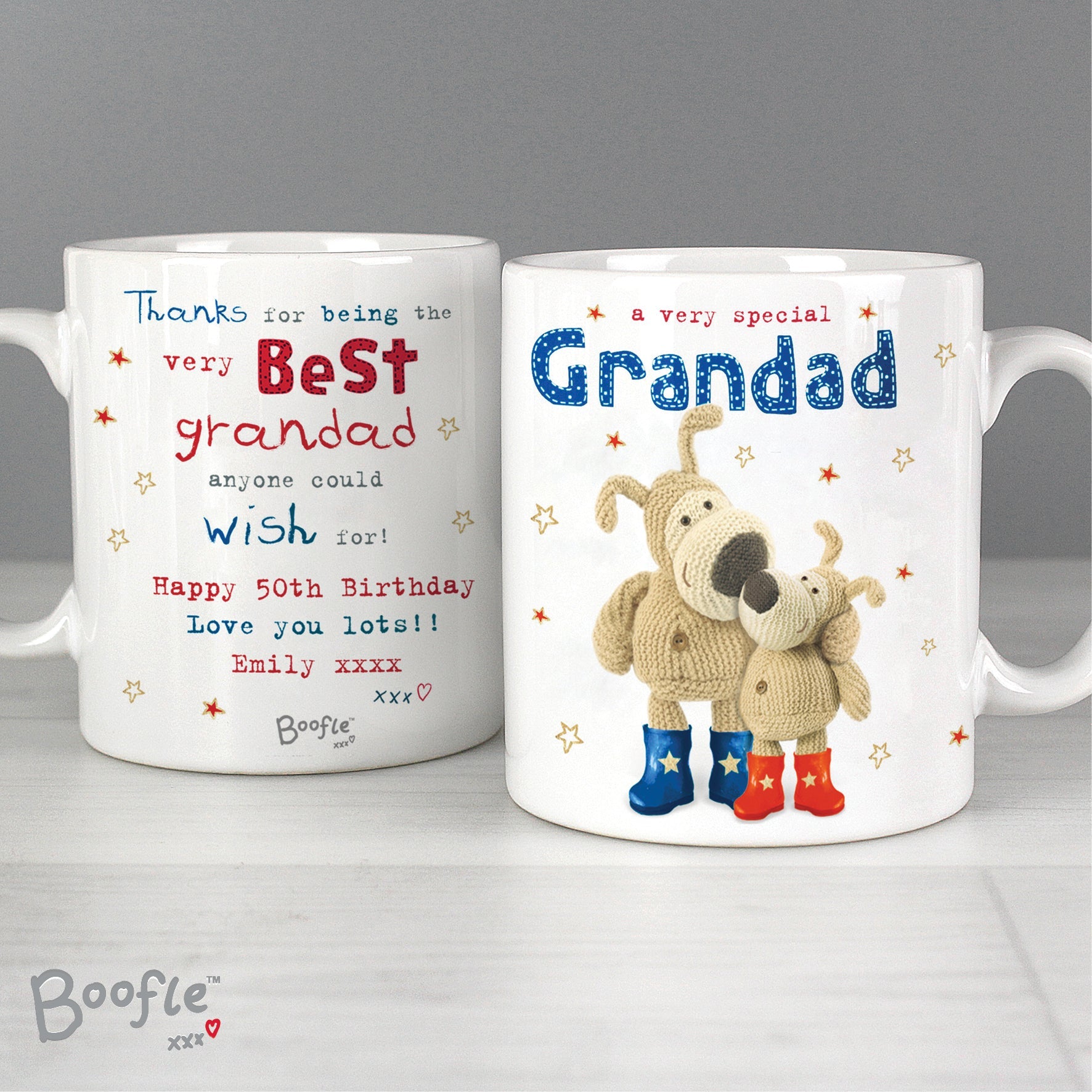 Licensed Products Personalised Boofle Special Grandad Mug
