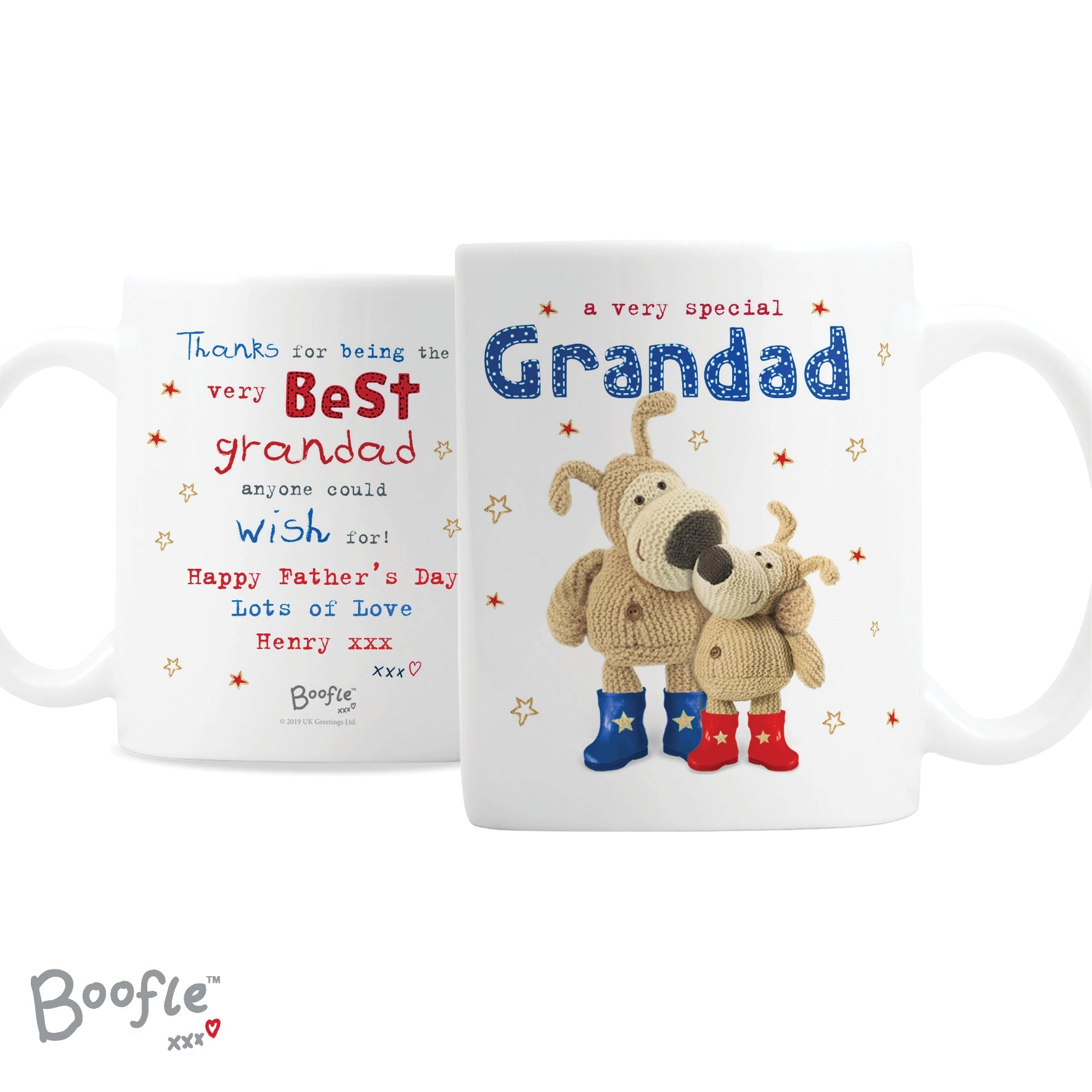 Licensed Products Personalised Boofle Special Grandad Mug