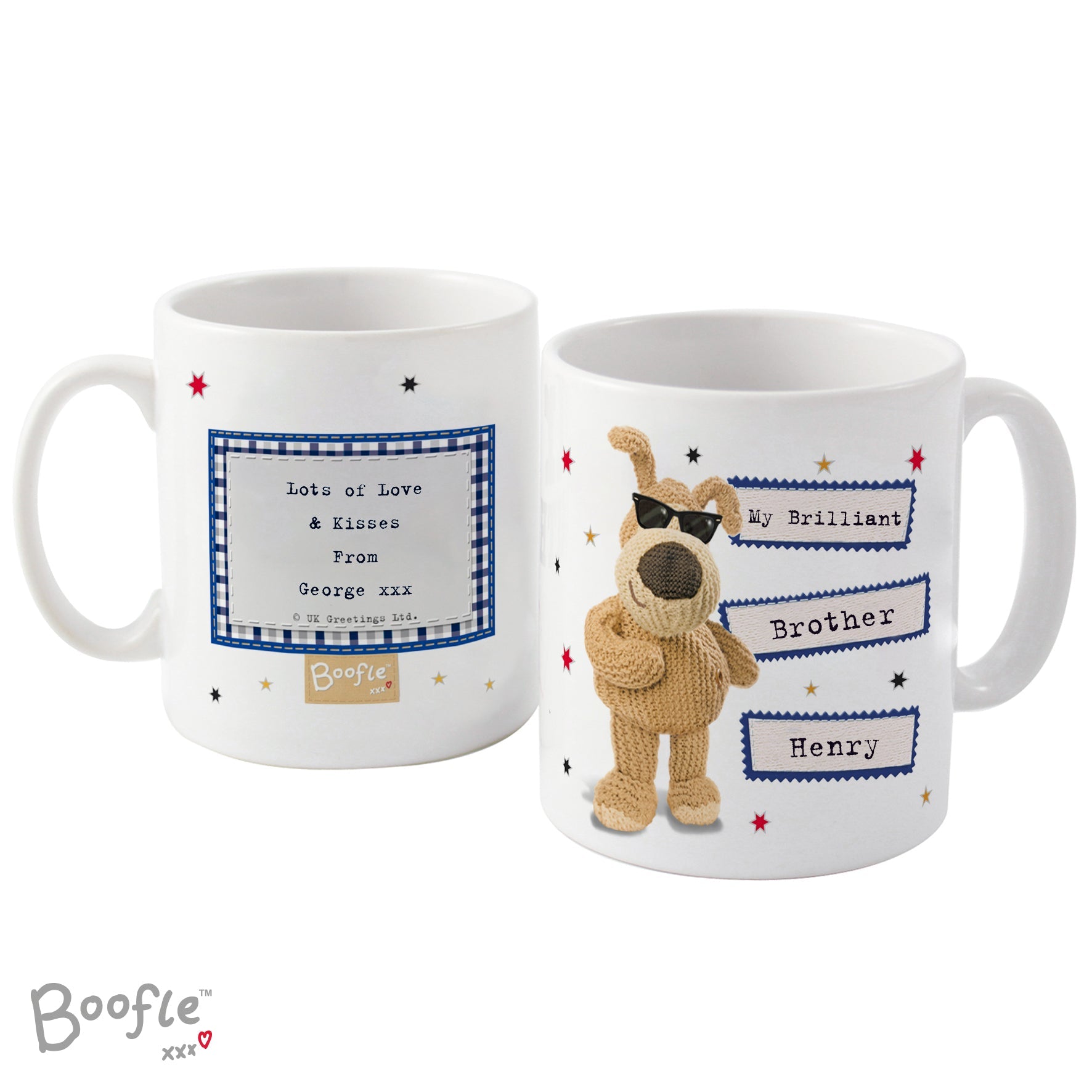 Mugs Personalised Boofle Stars Mug
