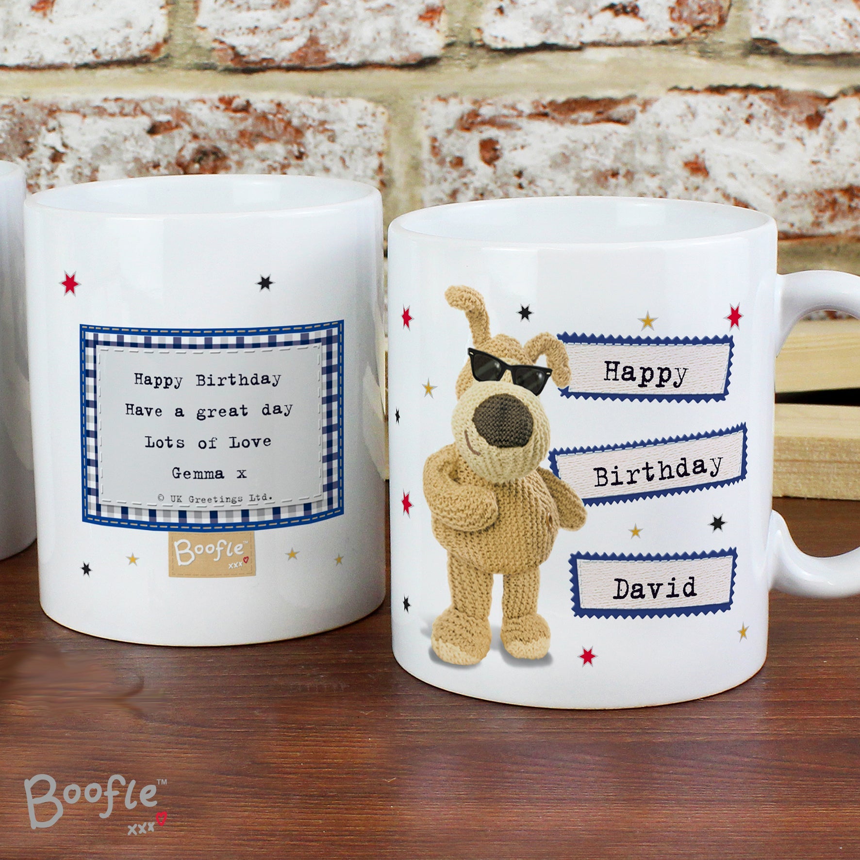 Mugs Personalised Boofle Stars Mug