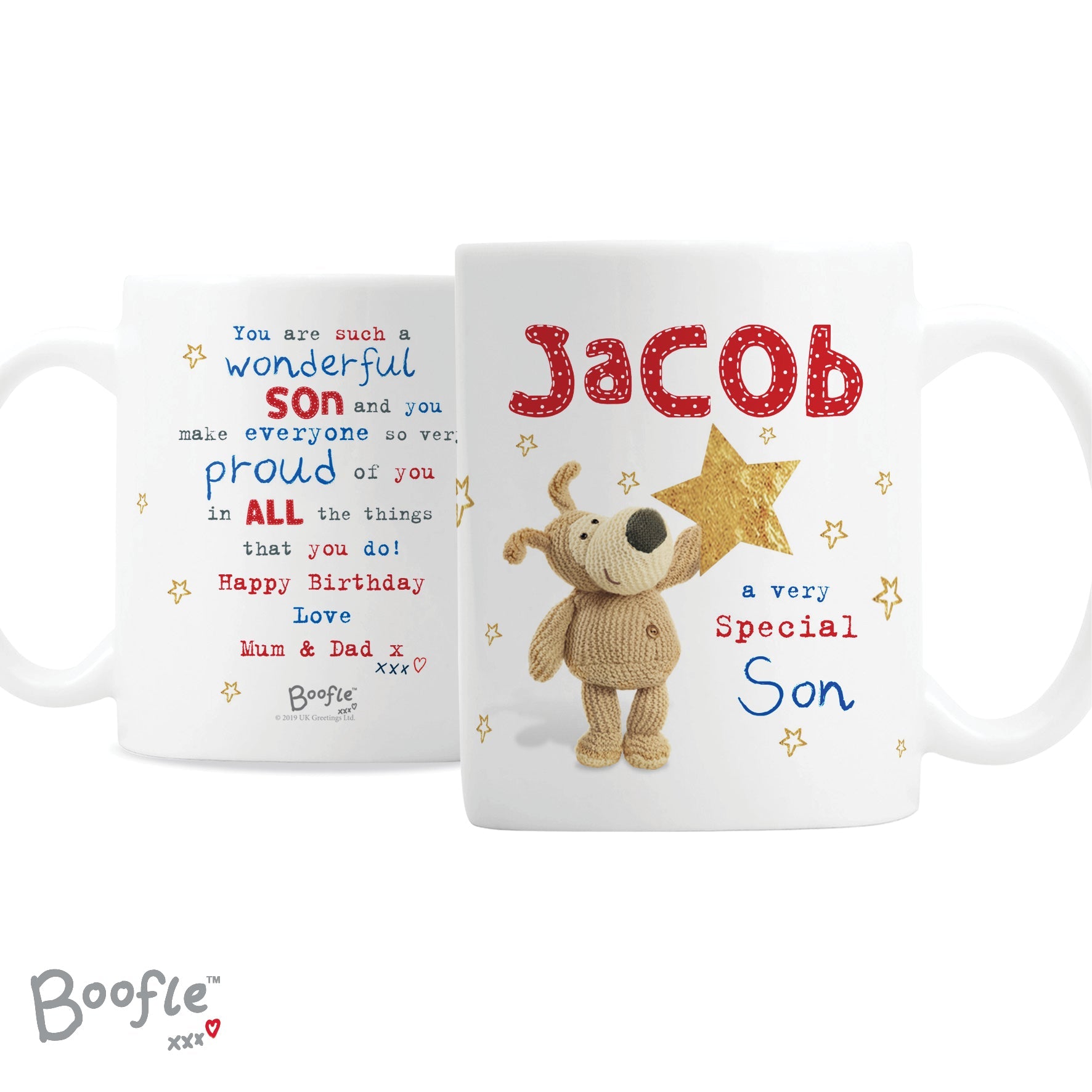 Licensed Products Personalised Boofle Very Special Star Mug