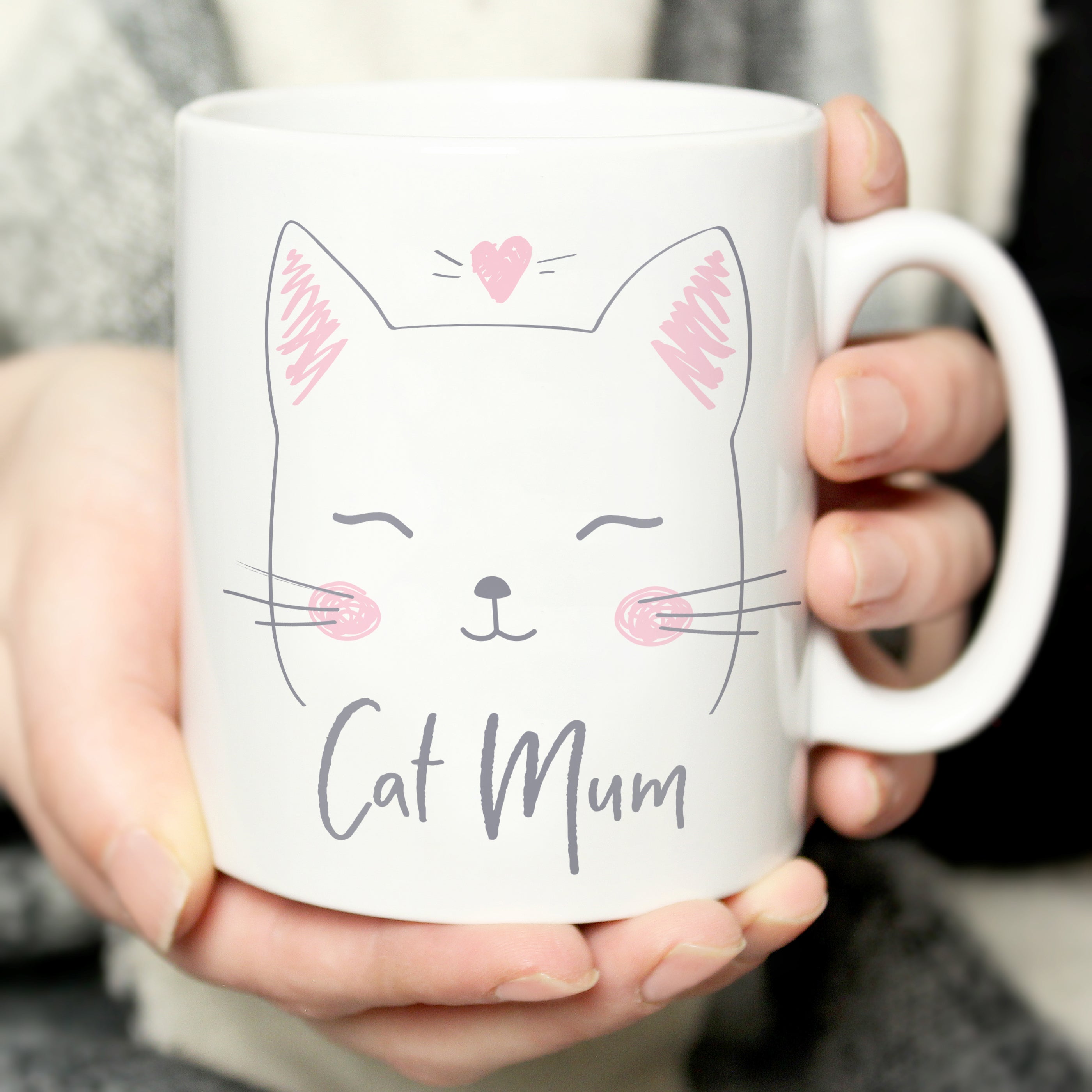 Mugs Personalised Cat Mum Mug