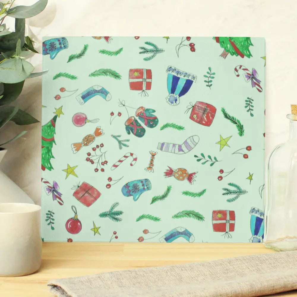 Kitchen, Baking & Dining Gifts Personalised Childrens Drawing Photo Upload Glass Chopping Board/Worktop Saver