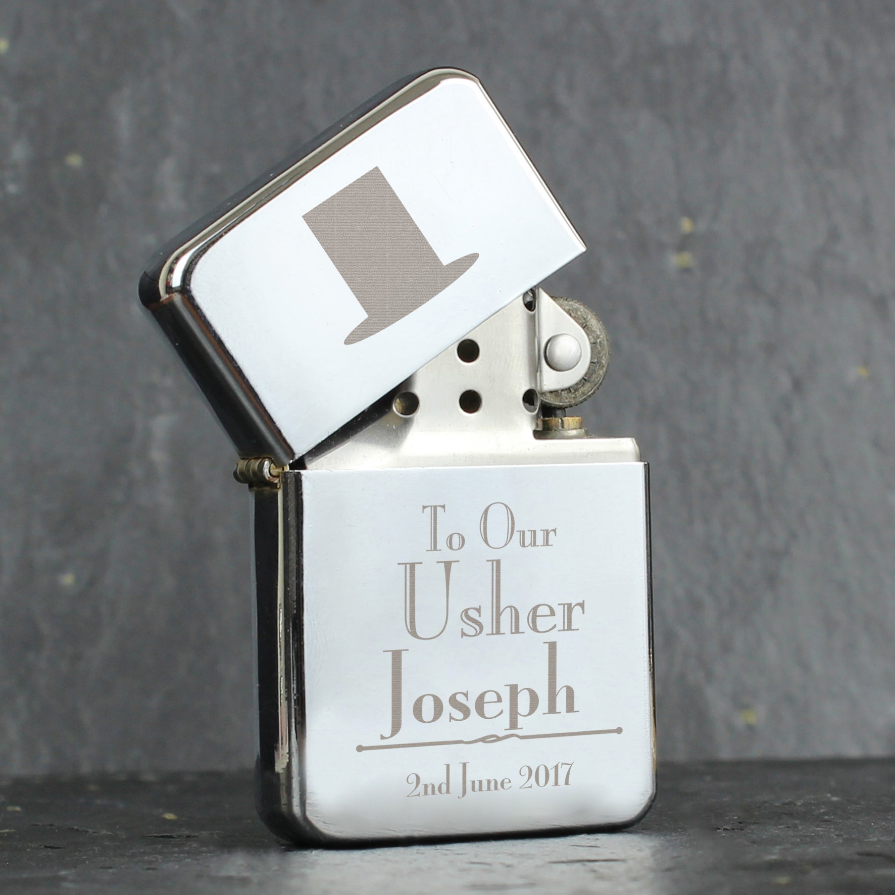 Keepsakes Personalised Decorative Wedding Usher Lighter