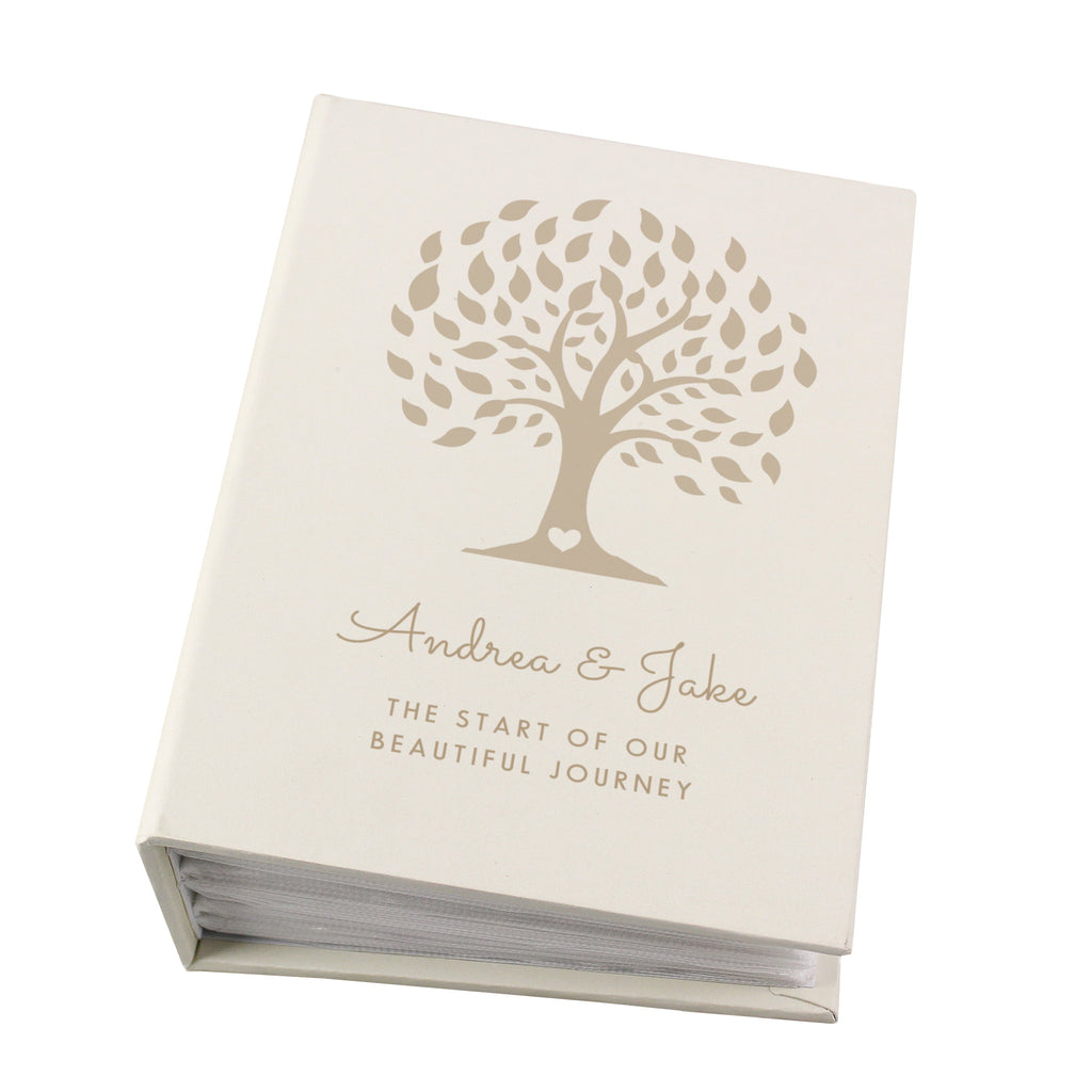 Photo Frames, Albums and Guestbooks Personalised Family Tree 6x4 Photo Album with Sleeves
