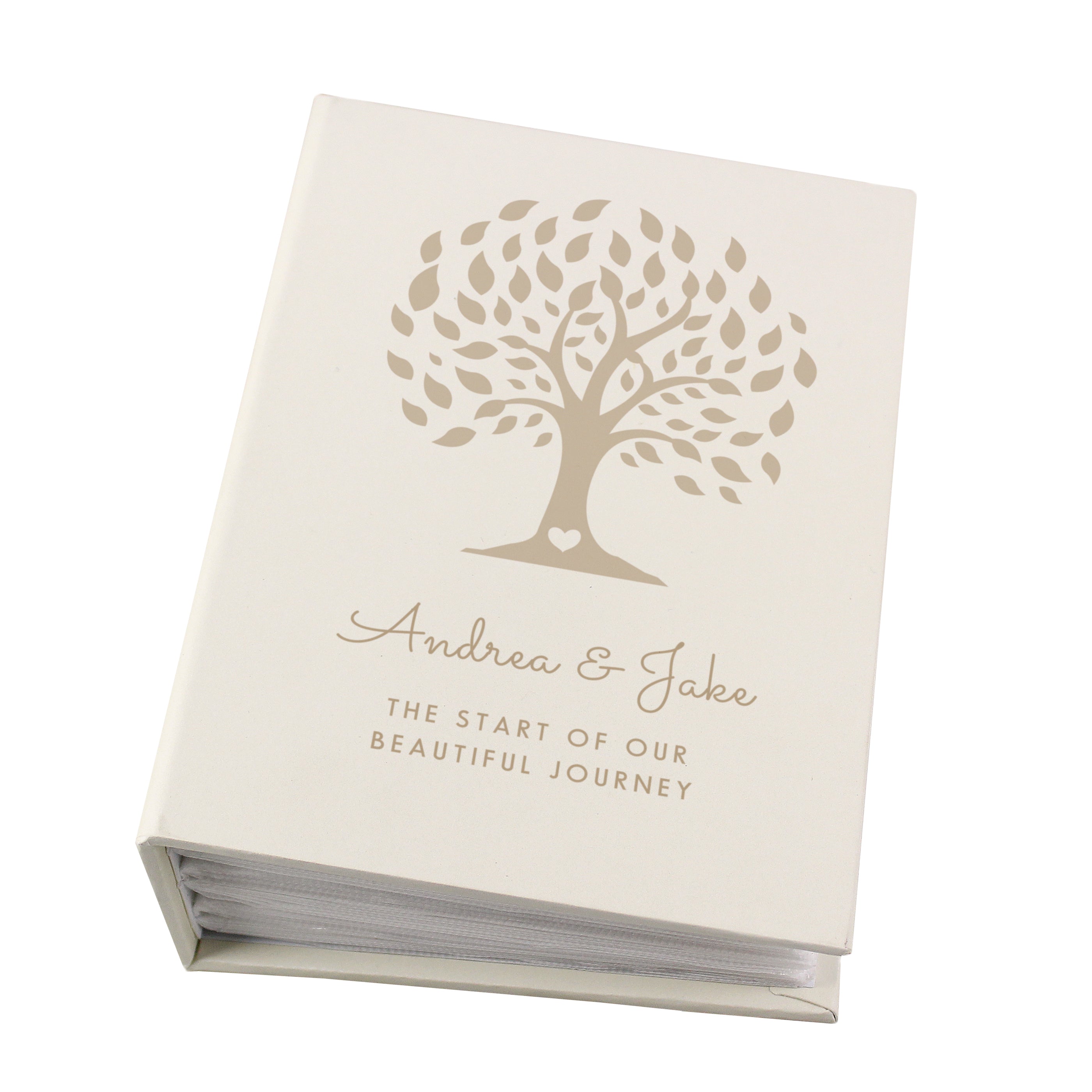 Photo Frames, Albums and Guestbooks Personalised Family Tree 6x4 Photo Album with Sleeves
