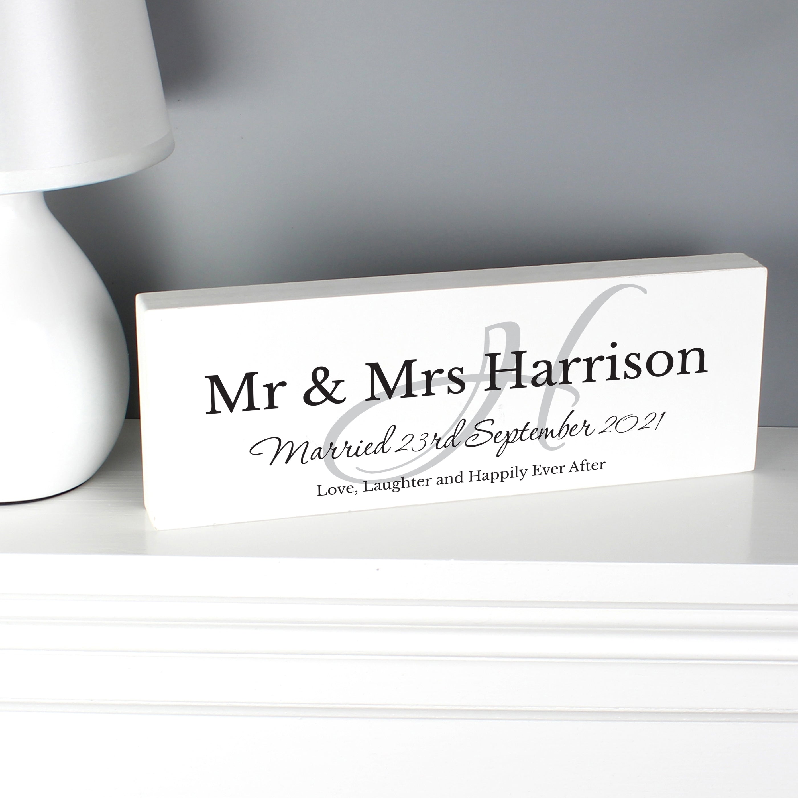 Hanging Decorations & Signs Personalised Family Wooden Mantel Decoration