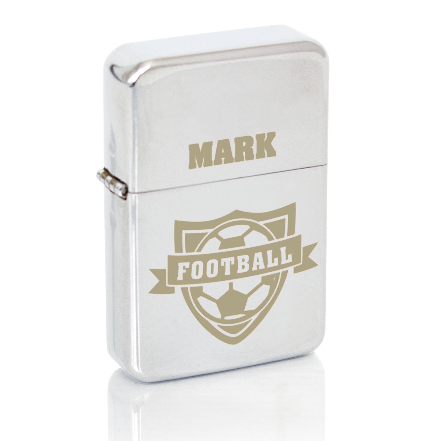 Keepsakes Personalised Football Lighter