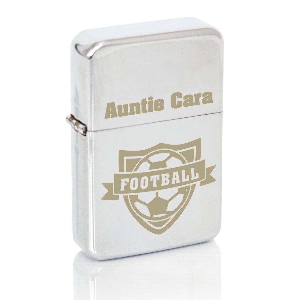 Keepsakes Personalised Football Lighter