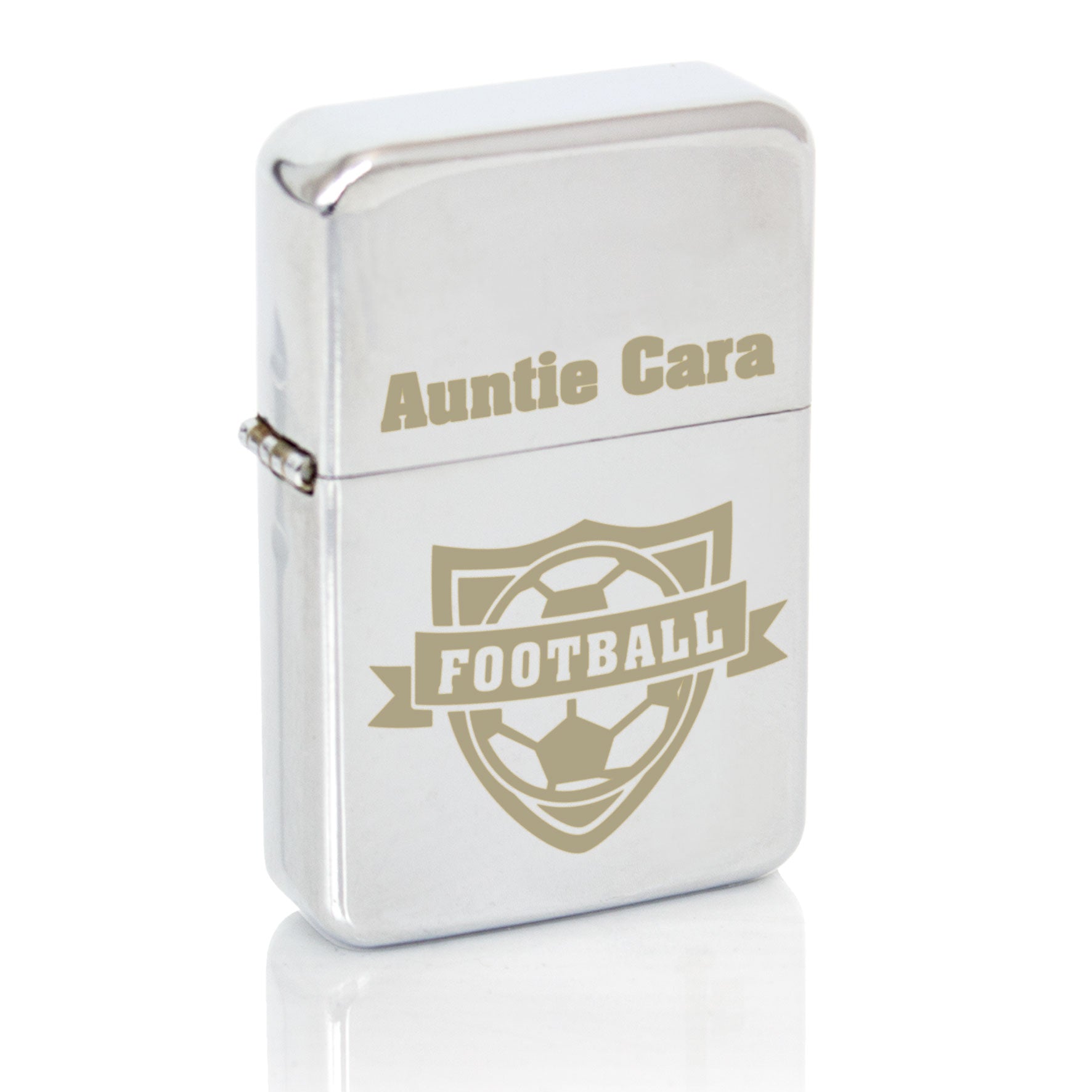 Keepsakes Personalised Football Lighter
