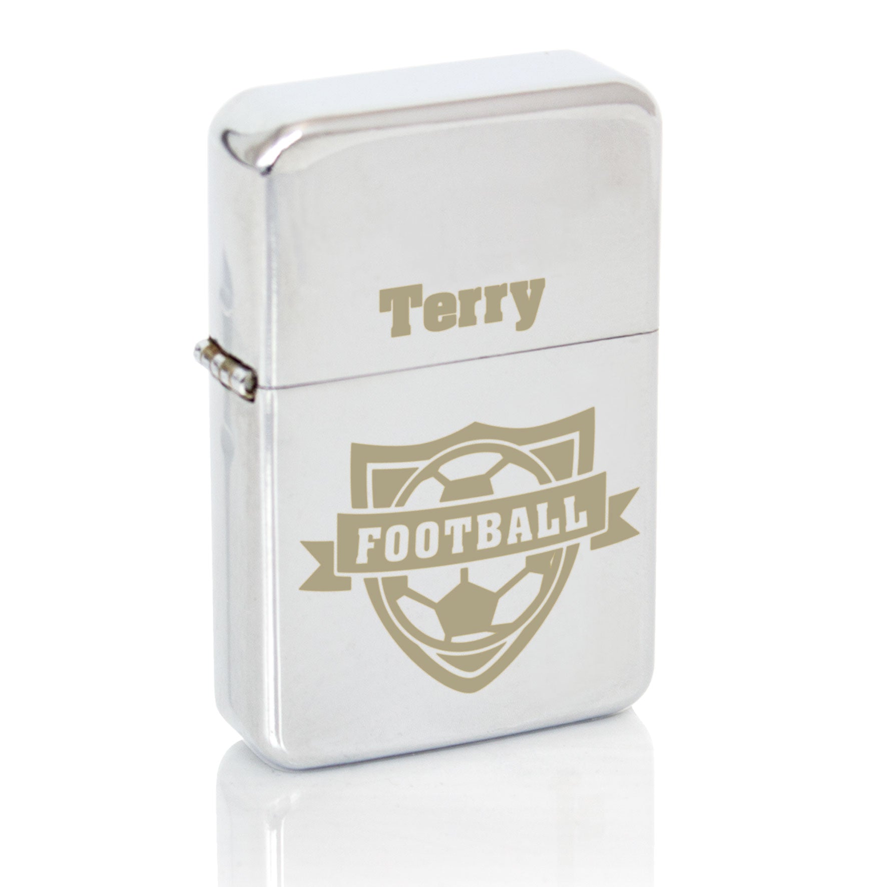 Keepsakes Personalised Football Lighter