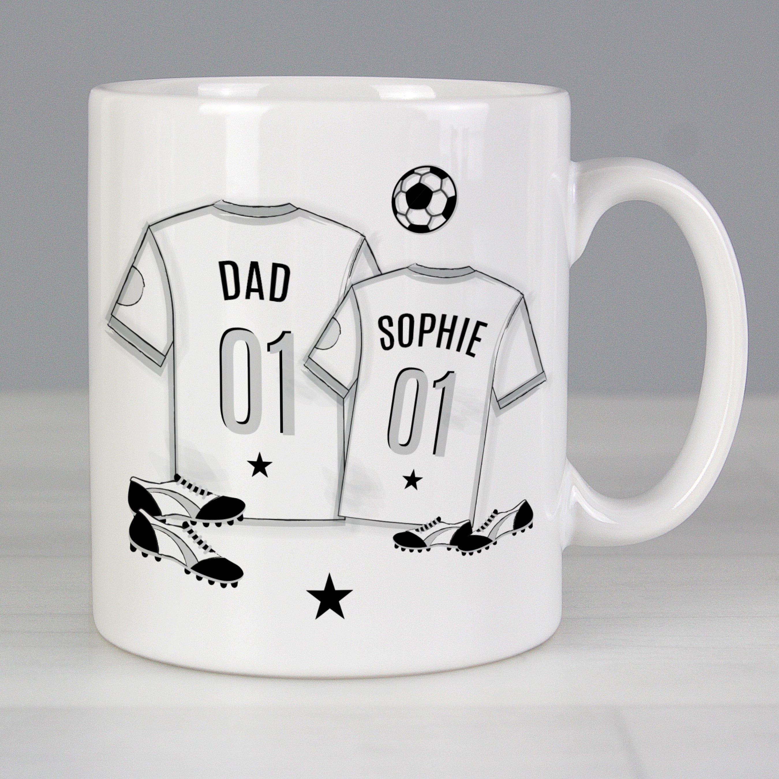 Mugs Personalised Football Mini Me Mug