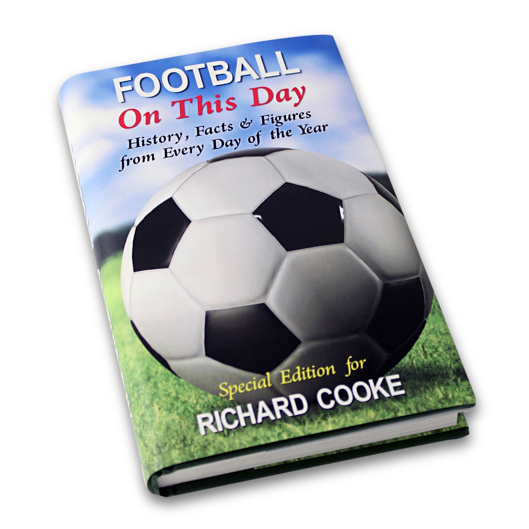 Books Personalised Football On This Day Book