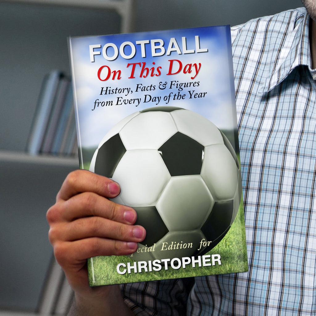 Books Personalised Football On This Day Book