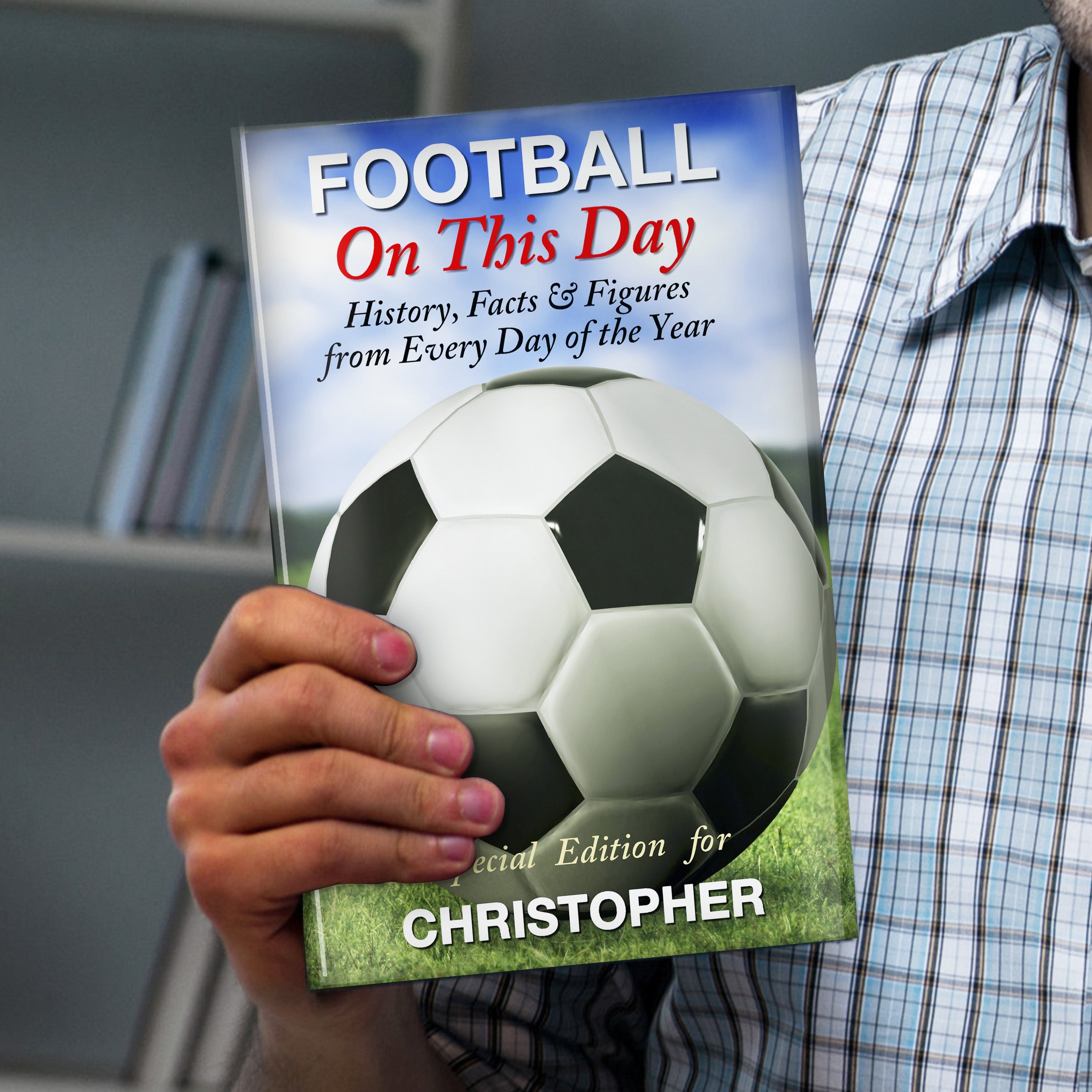 Books Personalised Football On This Day Book