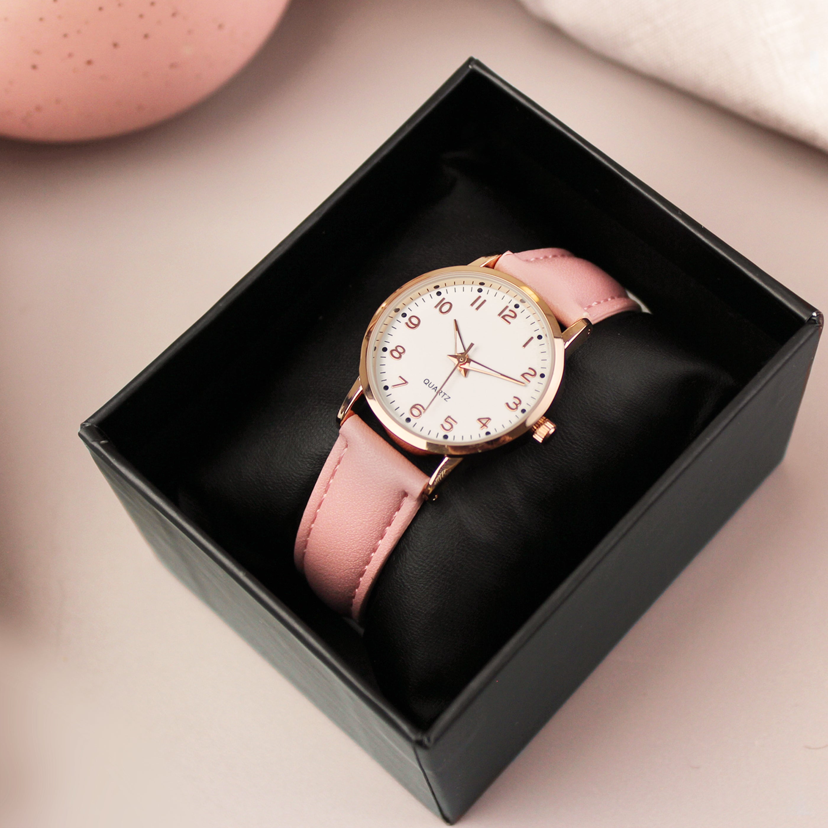 Jewellery Personalised Holy Communion/Christening Pink Watch