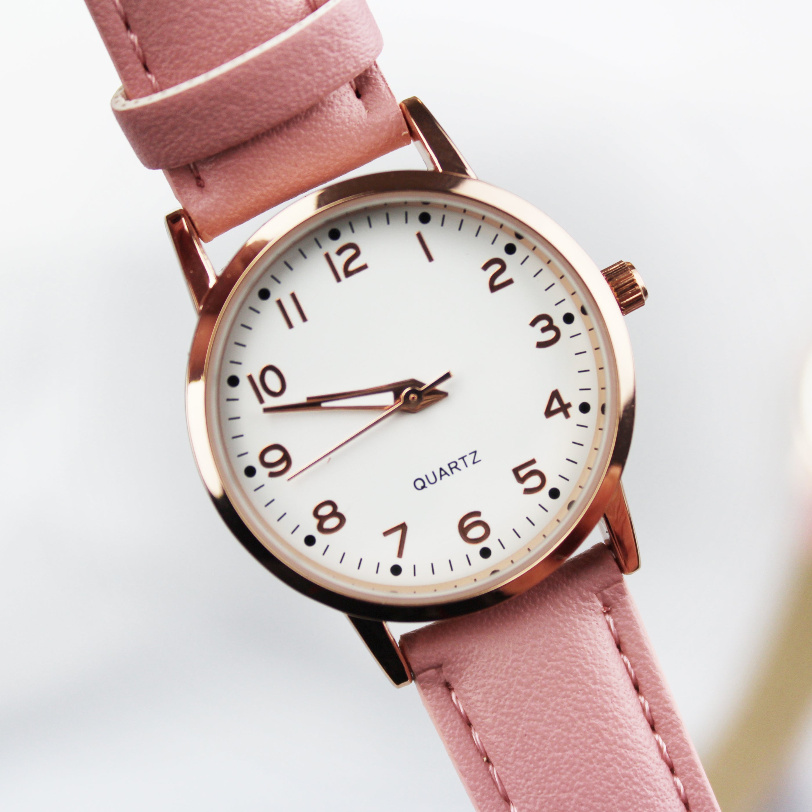 Jewellery Personalised Holy Communion/Christening Pink Watch
