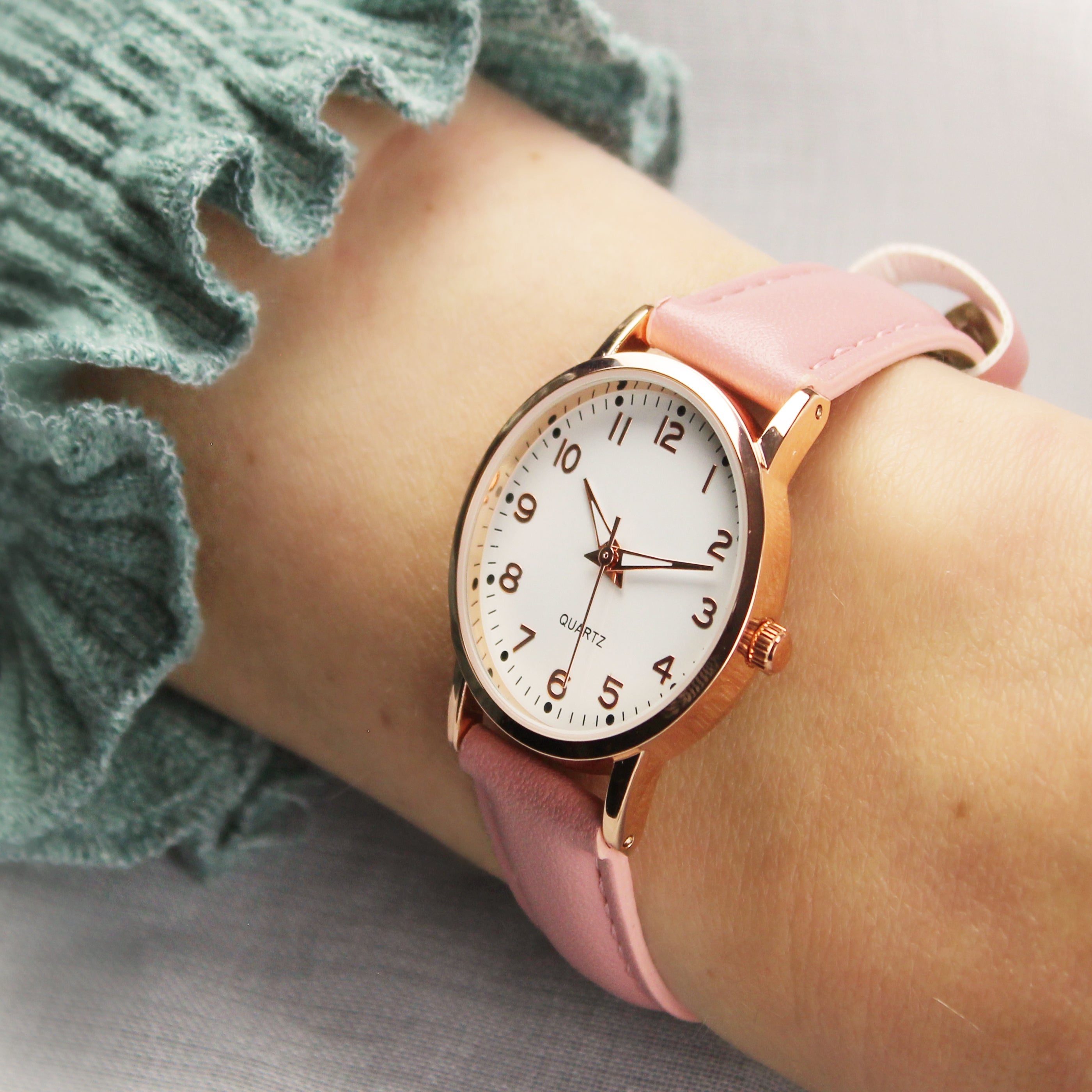 Jewellery Personalised Holy Communion/Christening Pink Watch