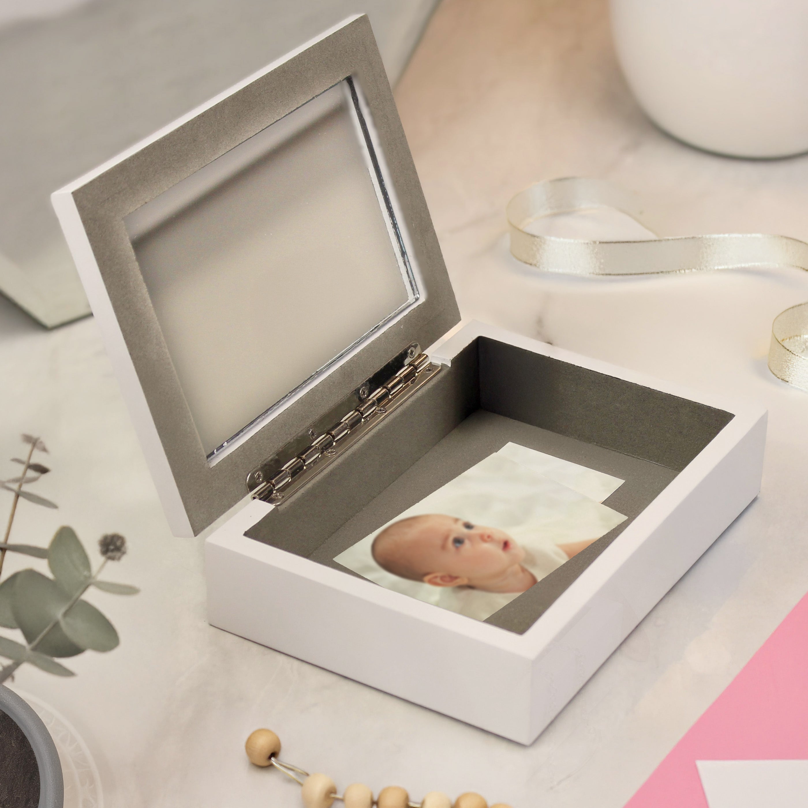 Trinket, Jewellery & Keepsake Boxes Personalised Holy Communion / Christening Wooden Jewellery Box