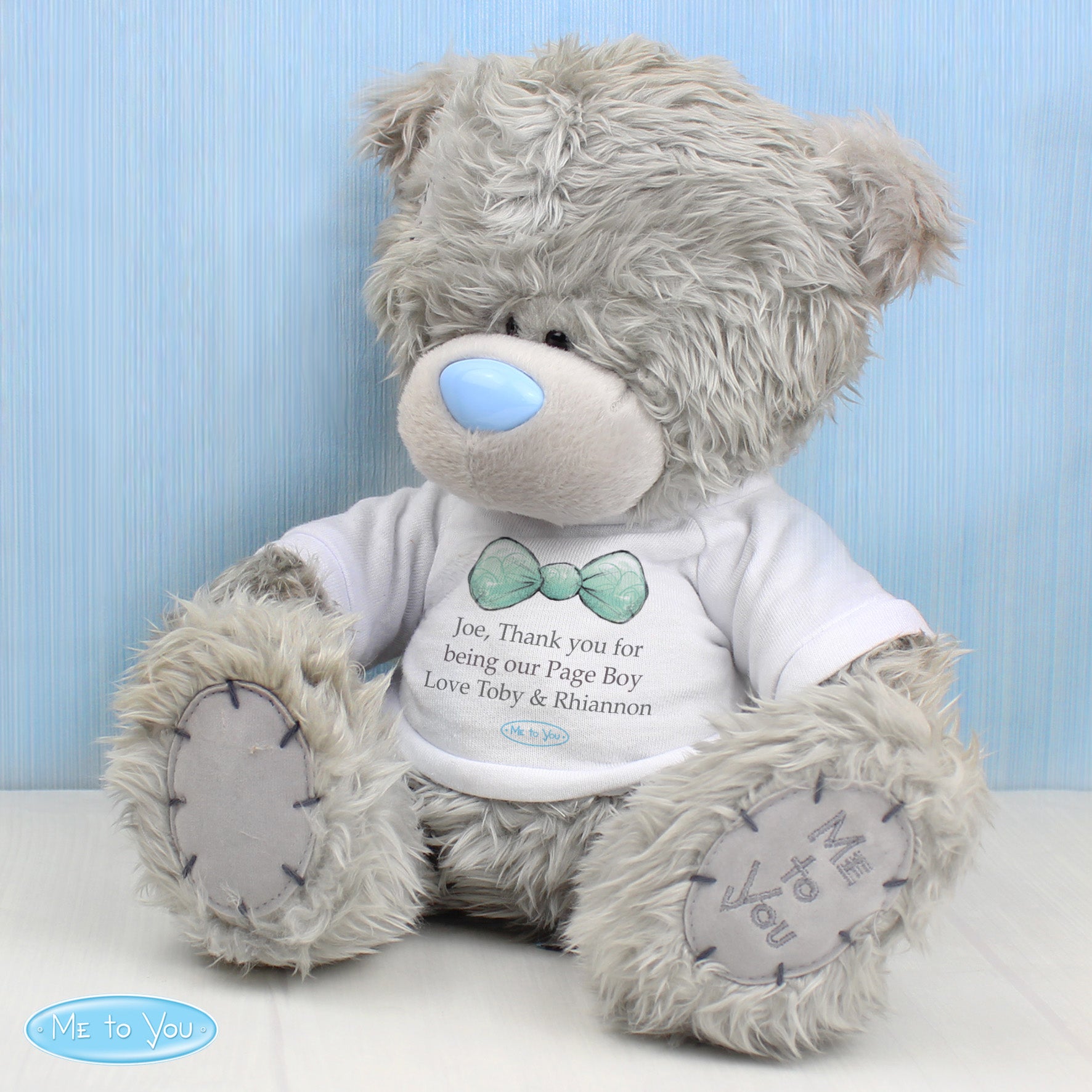 Plush Personalised Me To You Bear for Pageboy and Usher