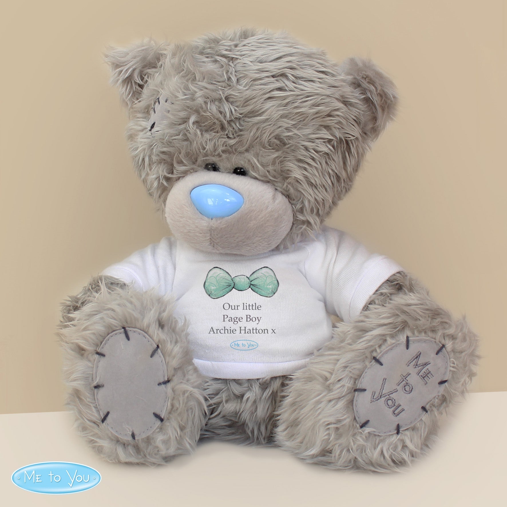 Plush Personalised Me To You Bear for Pageboy and Usher