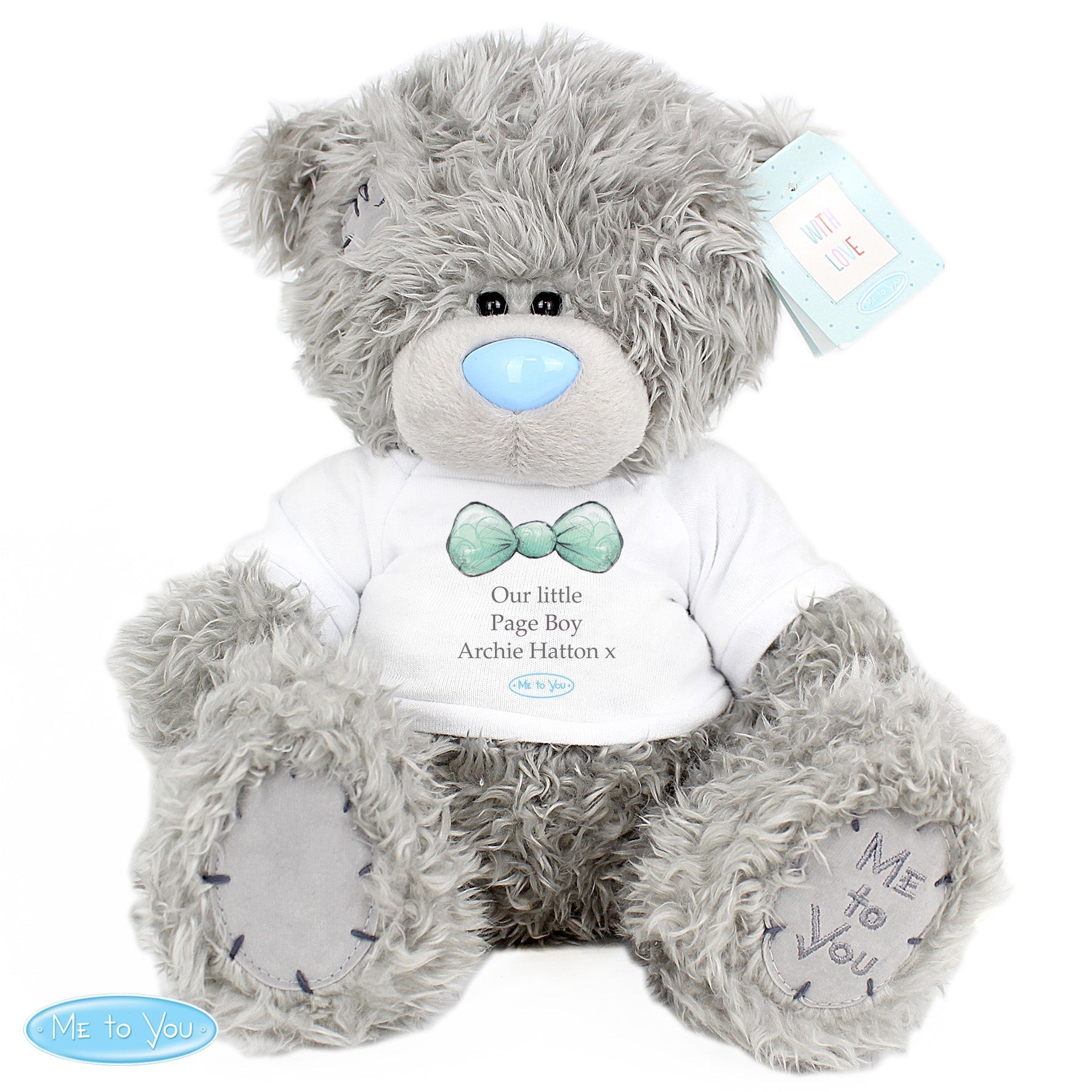 Plush Personalised Me To You Bear for Pageboy and Usher