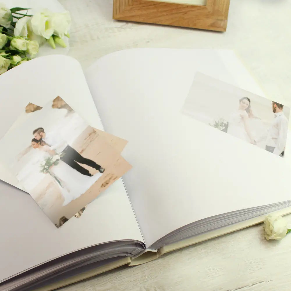 Photo Frames, Albums and Guestbooks Personalised Photo Upload 40th Anniversary Traditional Photo Album