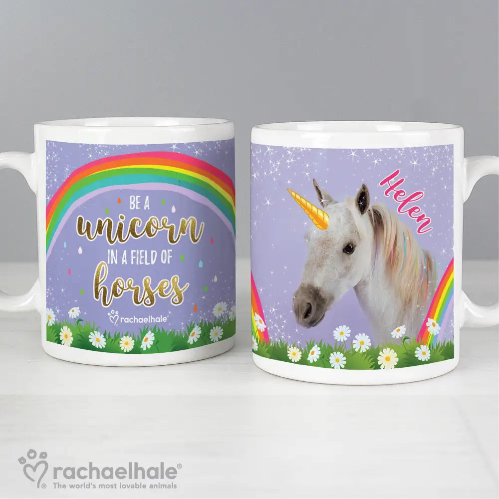 Mugs Personalised Rachael Hale Unicorn Mug
