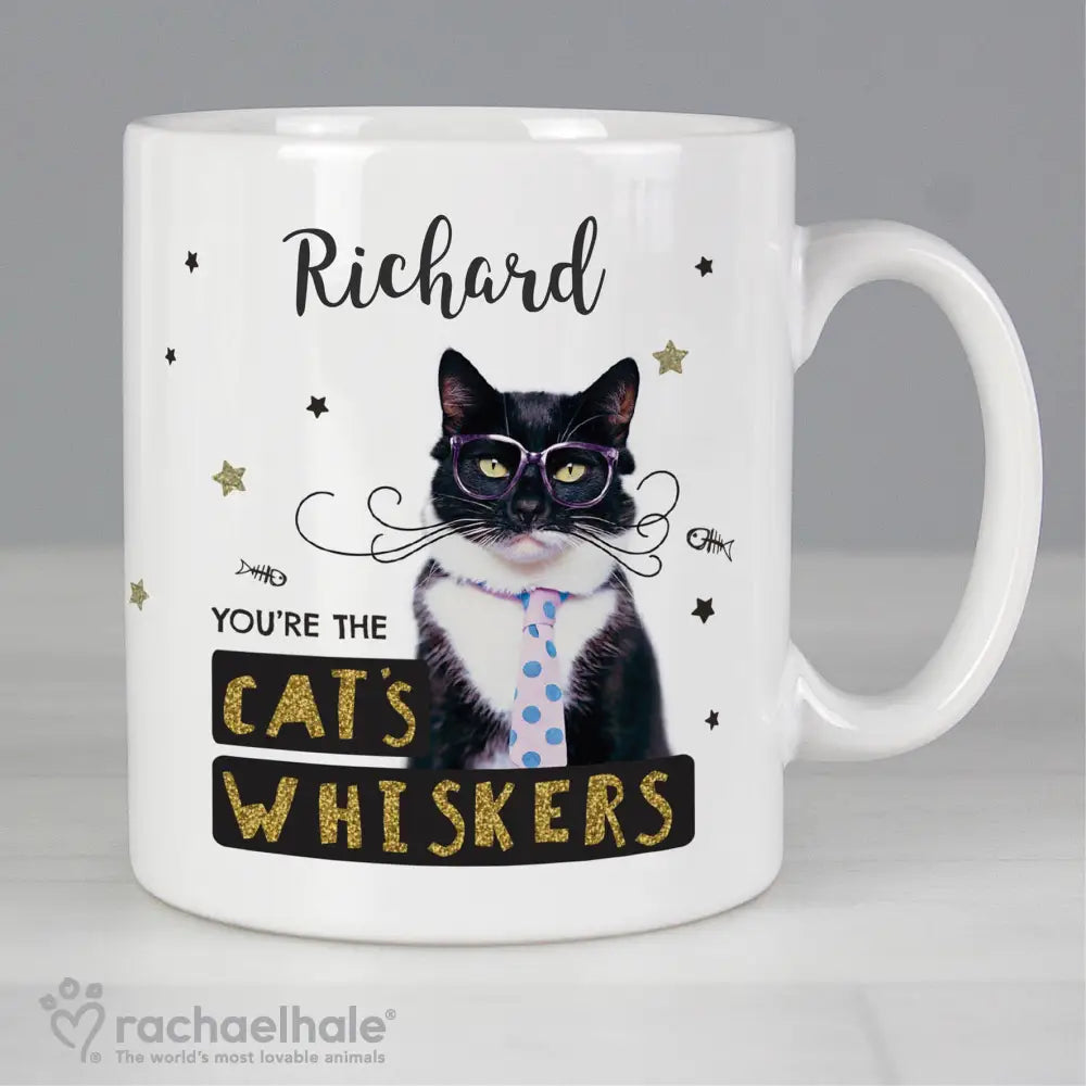 Mugs Personalised Rachael Hale 'You're the Cat's Whiskers' Mug