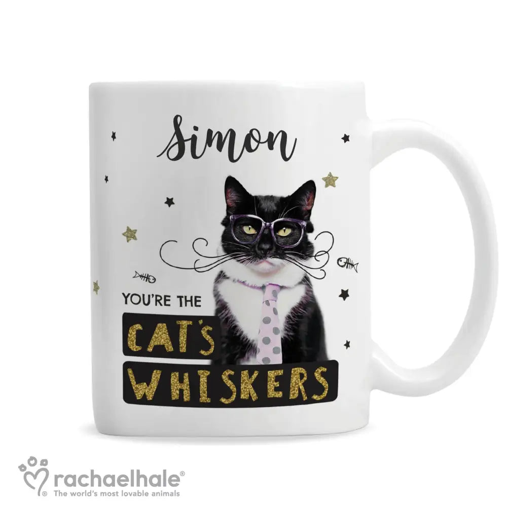 Mugs Personalised Rachael Hale 'You're the Cat's Whiskers' Mug