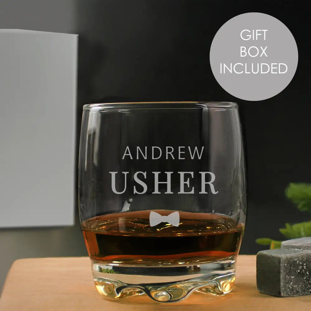 Glasses & Barware Personalised Usher Tumbler