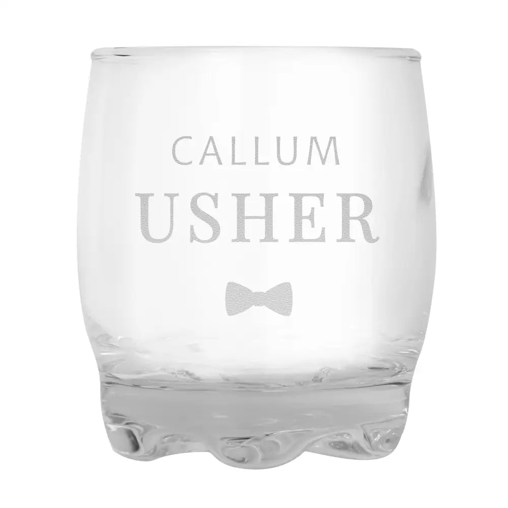 Glasses & Barware Personalised Usher Tumbler