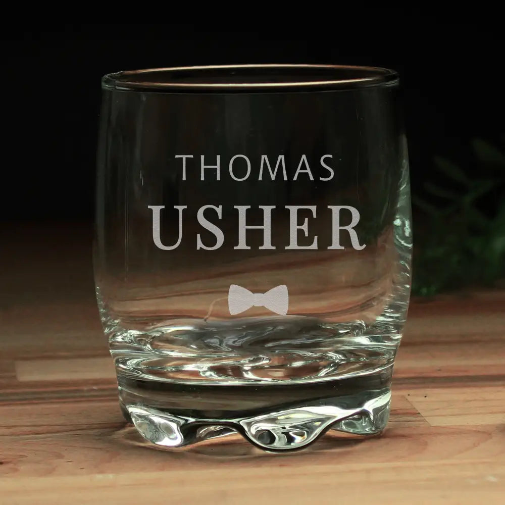 Glasses & Barware Personalised Usher Tumbler