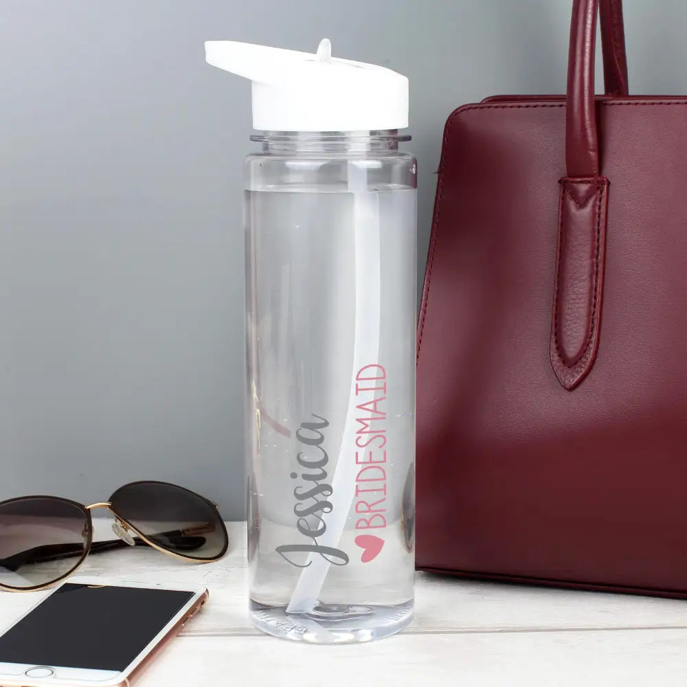 Drinks Bottles Personalised Wedding Party Water Bottle
