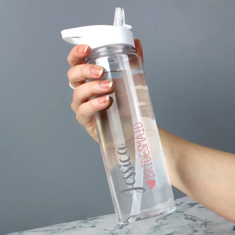 Drinks Bottles Personalised Wedding Party Water Bottle