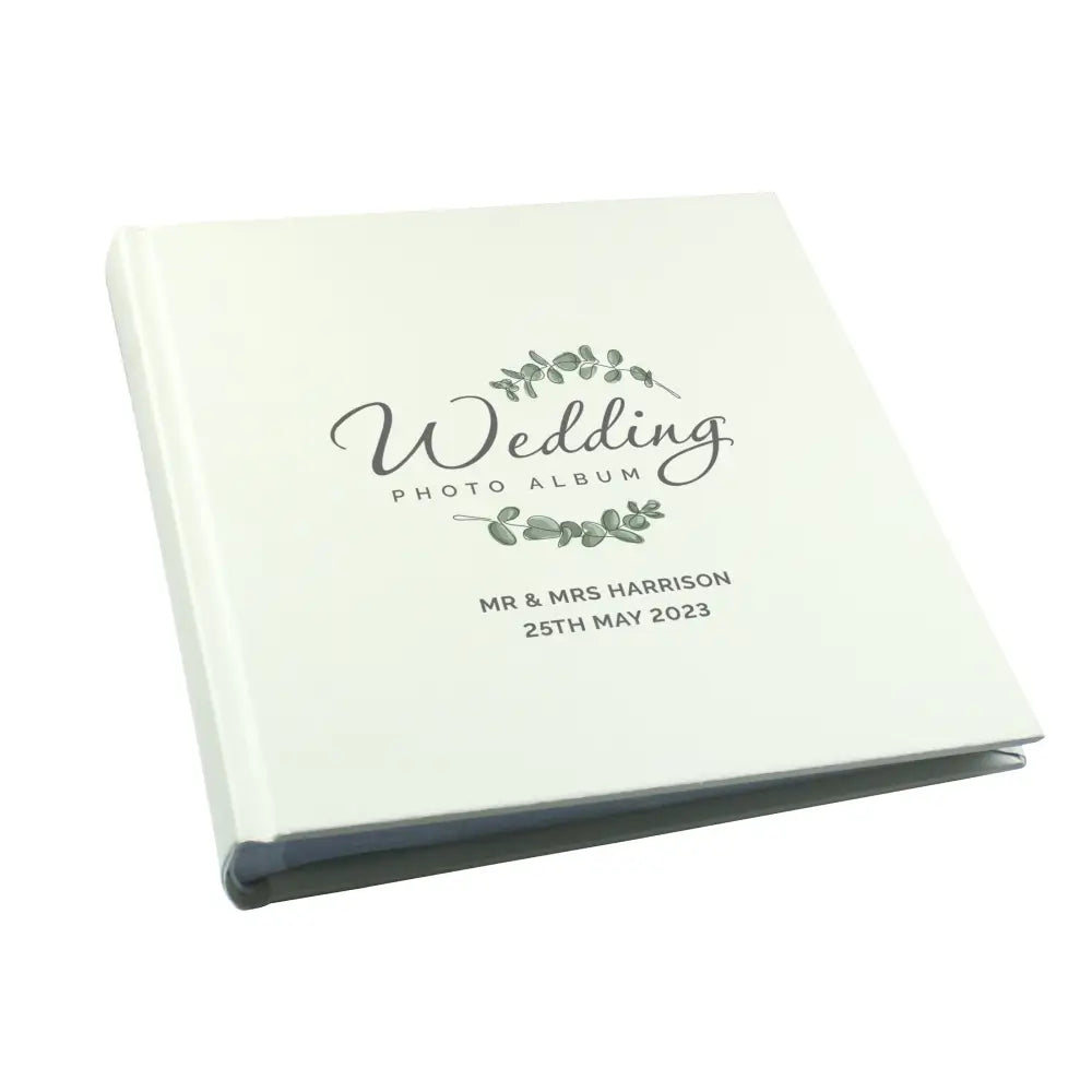 Photo Frames, Albums and Guestbooks Personalised Wedding Square Photo Album