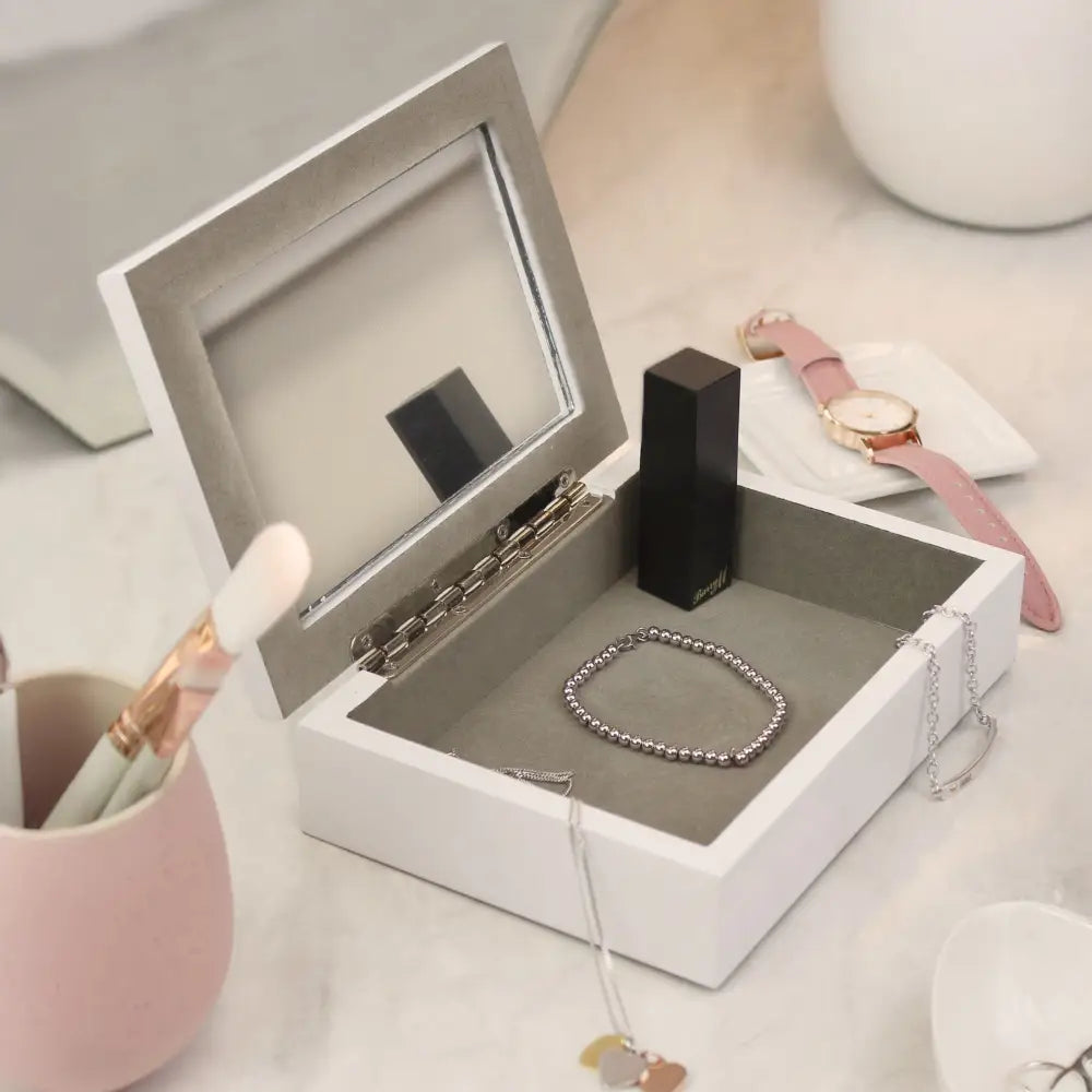 Trinket, Jewellery & Keepsake Boxes Personalised Wedding Wooden Jewellery Box