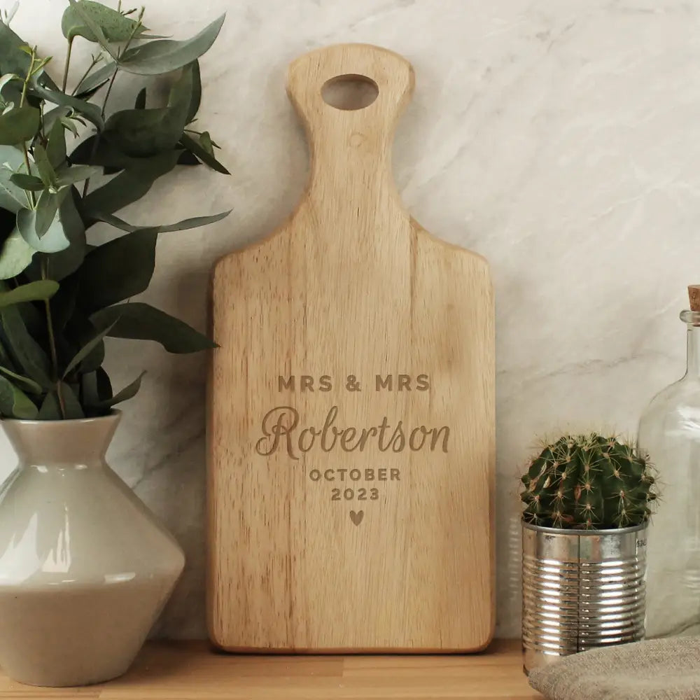Kitchen, Baking & Dining Gifts Personalised Wedding Wooden Paddle Board