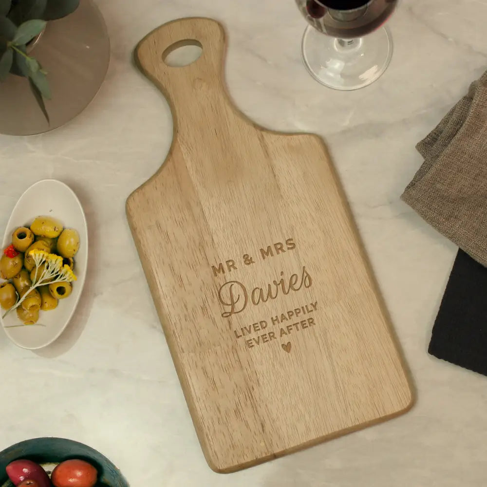 Kitchen, Baking & Dining Gifts Personalised Wedding Wooden Paddle Board