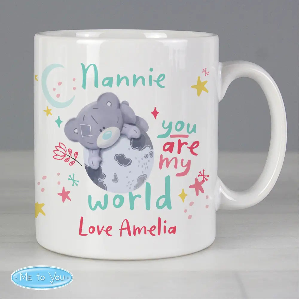 Mugs Personalised You Are My World Me To You Mug