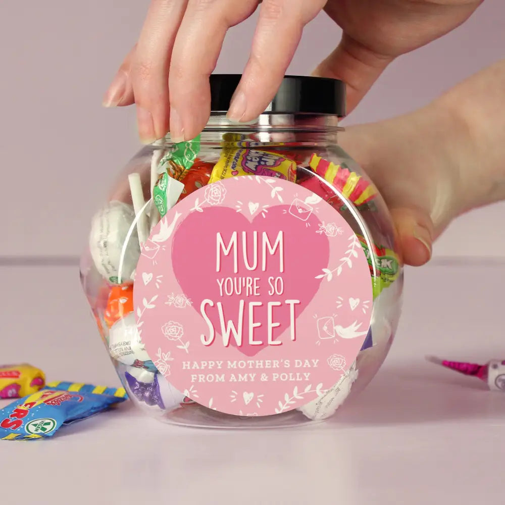 Confectionery Personalised Youre So Sweet Sweet Jar